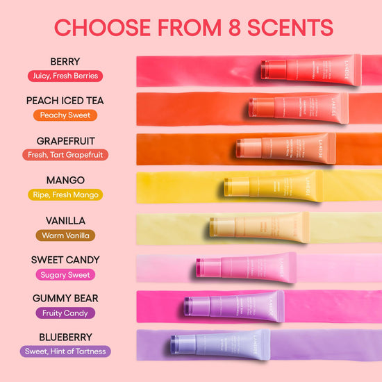 LANEIGE Lip Glowy Balm — Sheer tinted treatment with shea and murumuru butters