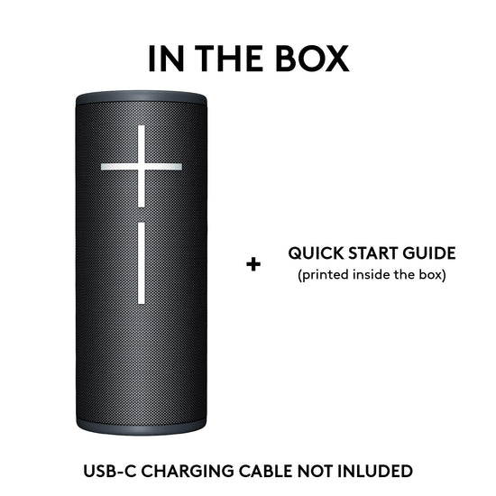 Speakers — Ultimate Ears Boom 4 model with enhanced sound quality and portability