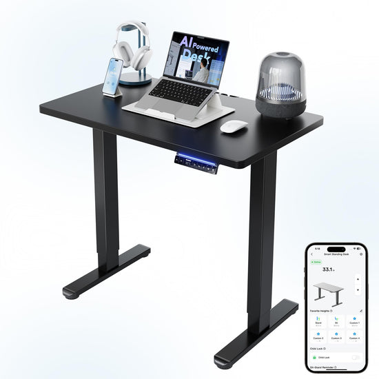 Huanuo desk — Electric standing desk with adjustable height and memory settings
