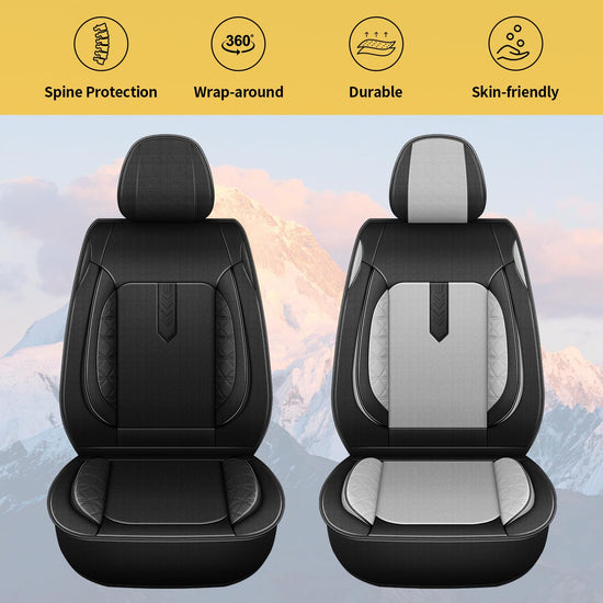 AOMSAZTO vehicle seat cover — Luxury faux leather, waterproof, custom fit for Ford Ranger 2019-2026