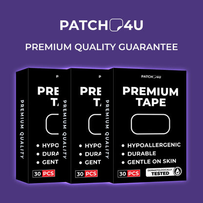 Adhesive tapes — Pain free removal and hypoallergenic features