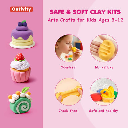 Air Dry Clay Kit for Kids