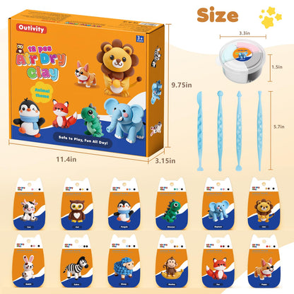 Air Dry Clay Kit for Kids