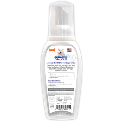 Nylabone tooth cleaning agent — advanced oral care water additive for dogs peppermint