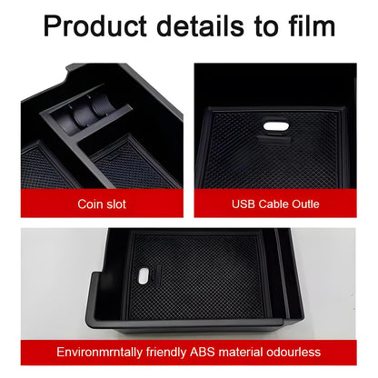 Auto accessory — AOMSAZTO center console insert organizer for 2010-2024 Toyota 4Runner