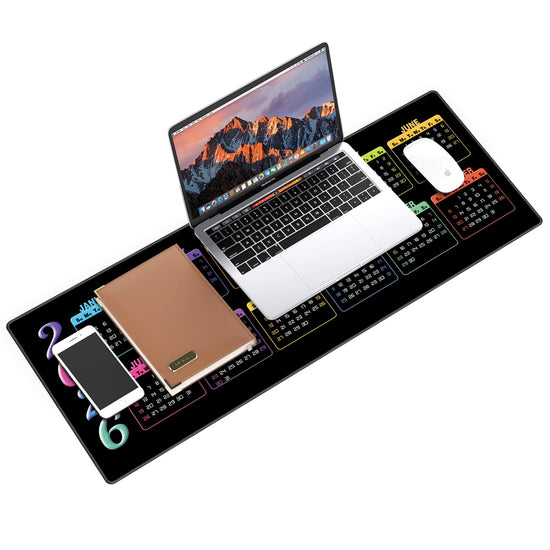 Galdas mouse pad — extra large non-slip rubber with stitched edges for home office
