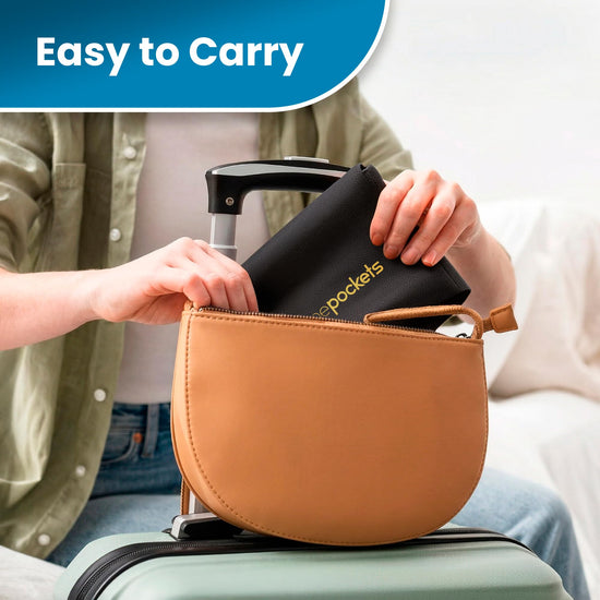 Airplane pockets caddy — travel organizer for seat storage and essentials
