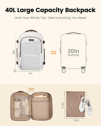 LOVEVOOK Travel Backpack for Women
