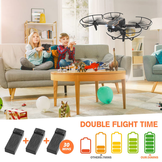 AVIALOGIC Mini drone with camera - 1080P HD live video and altitude hold capabilities