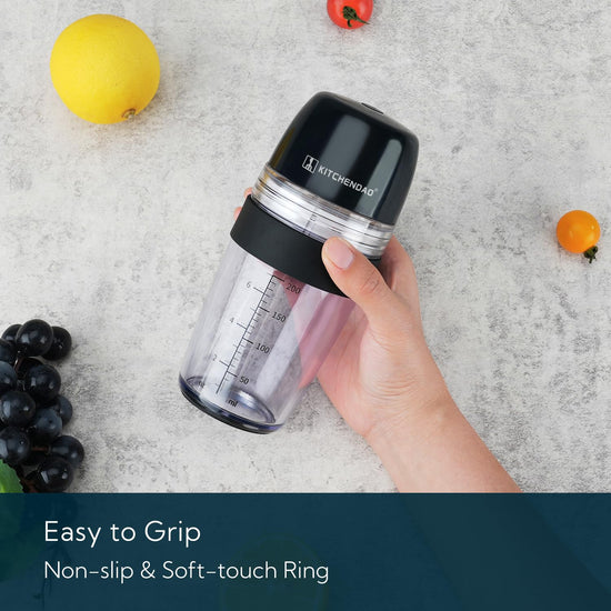 KITCHENDAO bottle — 2 in 1 salad dressing shaker