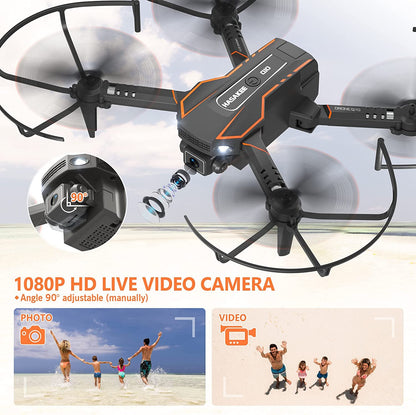 AVIALOGIC Mini drone with camera - 1080P HD live video and altitude hold capabilities