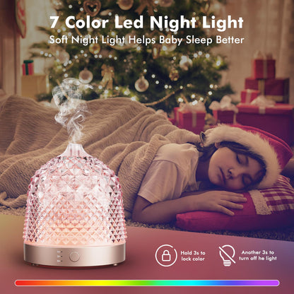 Aroma diffuser — glass reservoir design