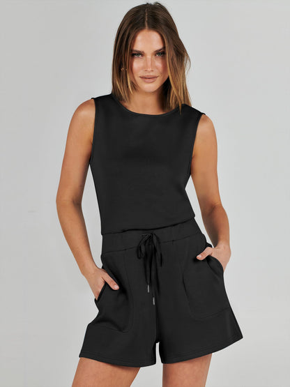 ANRABESS one piece outfit — summer sleeveless jumpsuit for beach vacation