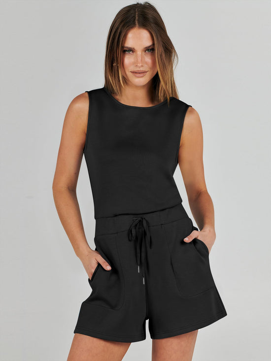 ANRABESS one piece outfit — summer sleeveless jumpsuit for beach vacation