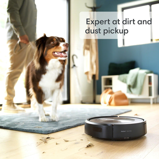 iRobot Roomba j9+ — self-emptying robotic vacuum cleaner