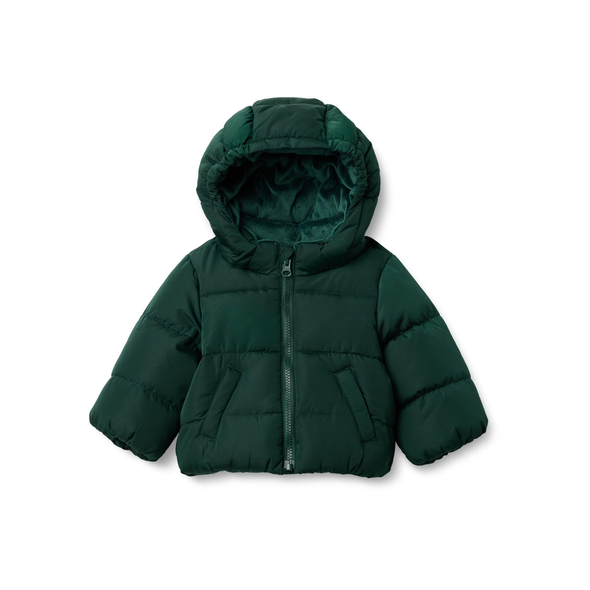 Outerwear — water-resistant hooded puffer jacket by Amazon Essentials x Sofia Grainge