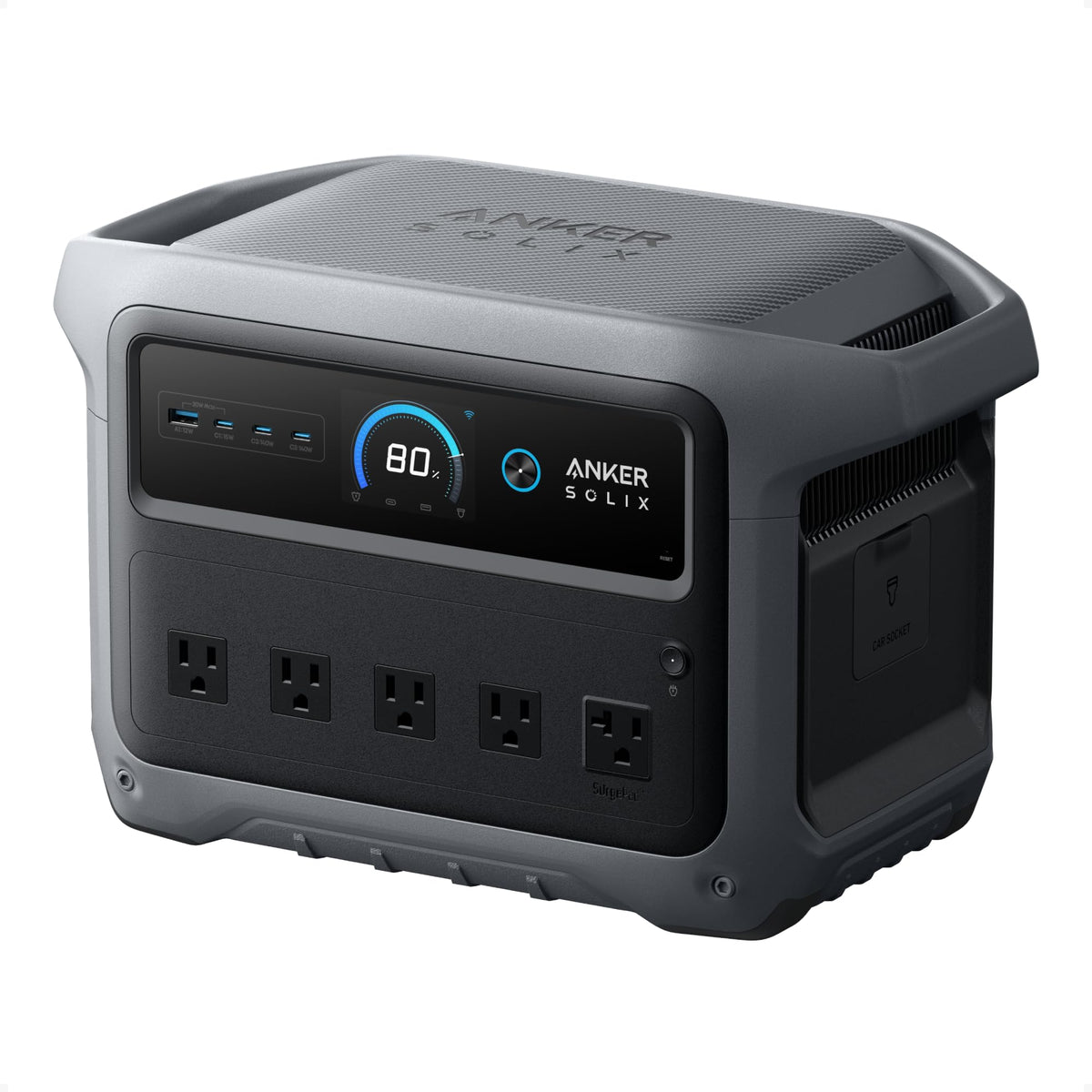 Anker SOLIX C1000 Gen 2 electricity generator — 2,000W solar power station with 49 min full charge time