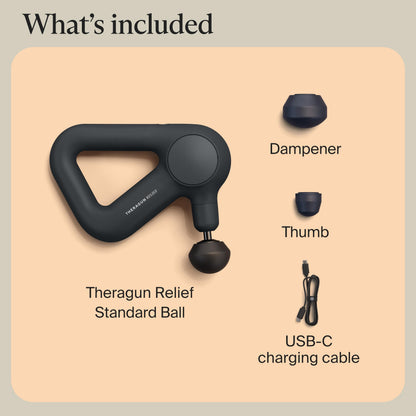 TheraGun massager — quiet deep tissue therapy with Bluetooth connectivity