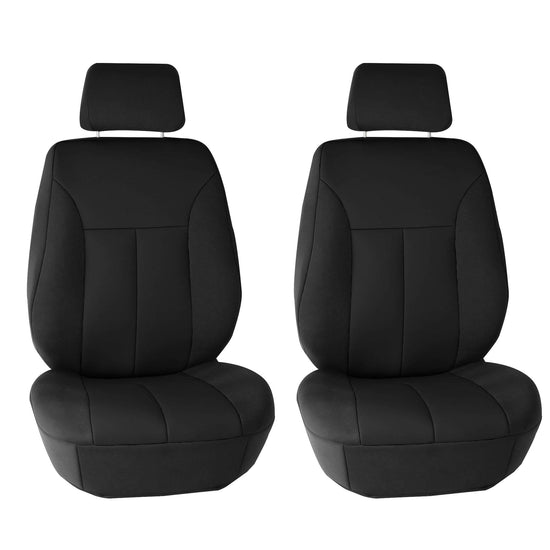FH Group vehicle seat cover — neoprene for low back seats, airbag compatible, black