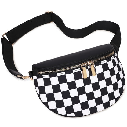 Eslcorri crossbody sling bag for women - anti theft leather fanny pack