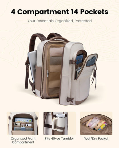 LOVEVOOK backpack — travel-friendly design for women