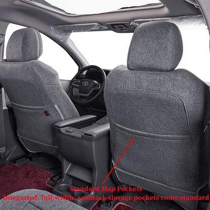 coverdream vehicle seat cover — custom fit for 2021-2026 Toyota Sienna LE, XLE van