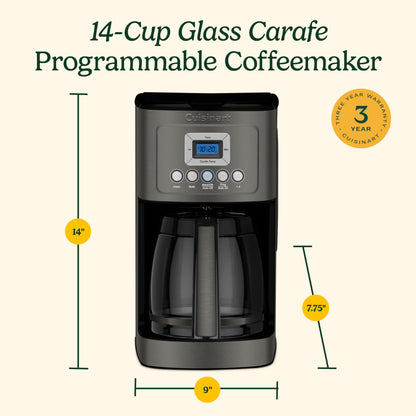 Cuisinart coffee maker — Programmable thermal design