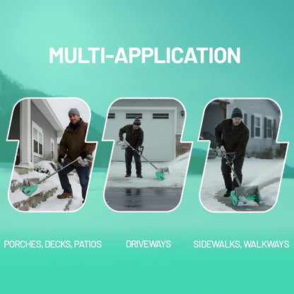 Litheli cordless snow blower — brushless electric design with battery included