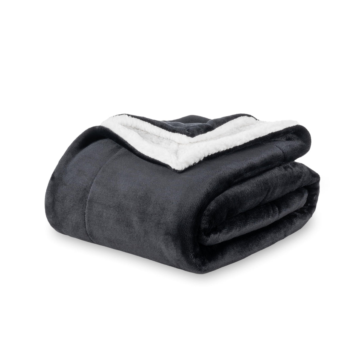 Berkshire Blanket reversible sherpa fleece throw blanket