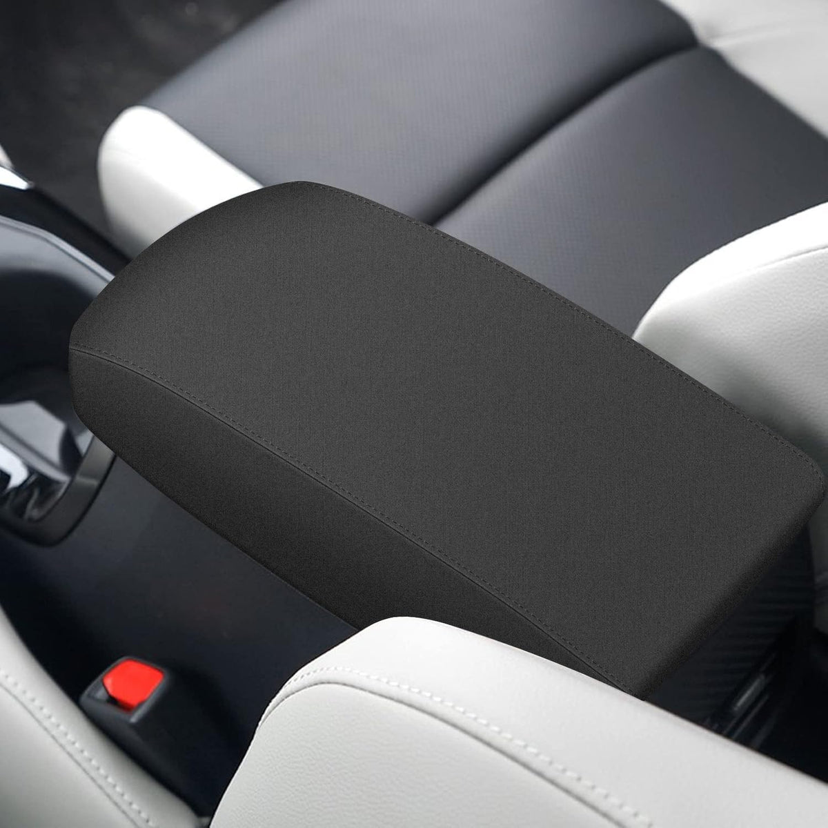 AOMSAZTO console covers — armrest covers for 2014-2019 Toyota Corolla fabric cloth