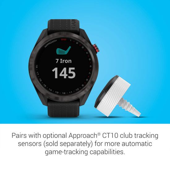 Garmin Approach S42 — GPS golf smartwatch with advanced features and design