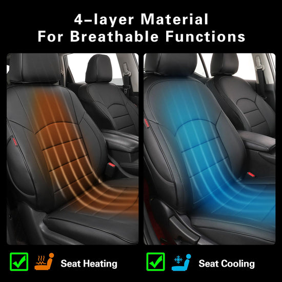 EKR Sentra seat covers — leather waterproof full set for Nissan Sentra 2020-2025