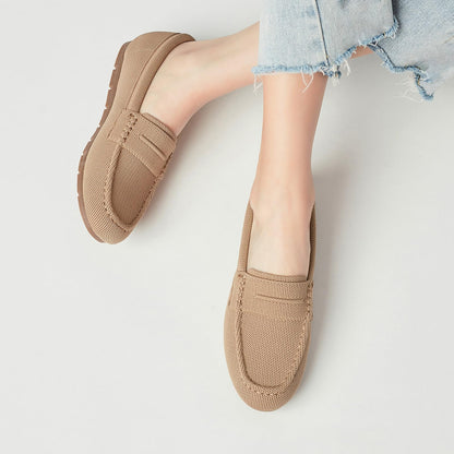 Vespiero loafers for women - comfortable slip on work flats shoes