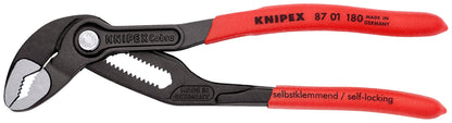 KNIPEX Tools Cobra pliers — 7 1/4 inch, red handle