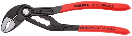 KNIPEX Tools Cobra pliers — 7 1/4 inch, red handle