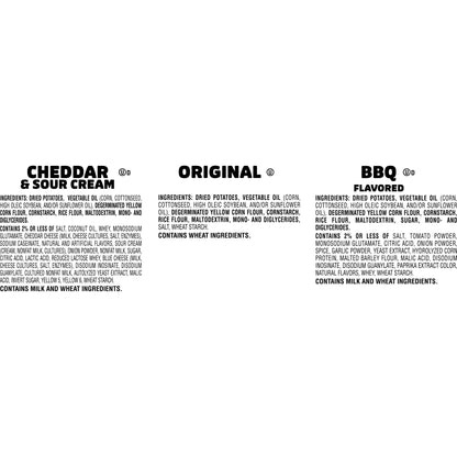 Pringles snack chips with unique flavors