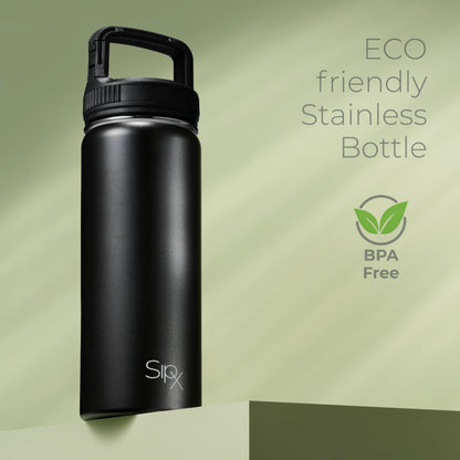 SipX™ thermos — triple-insulated stainless steel design