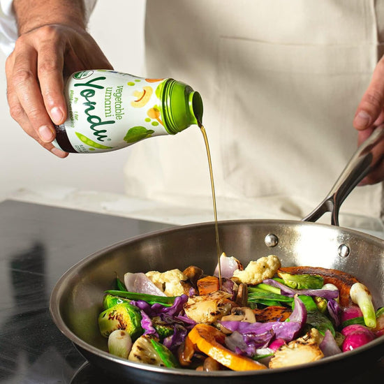 YONDU umami seasoning sauce — organic and plant-based alternative to fish sauce and soy sauce