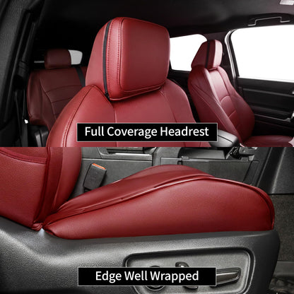 EKR 4runner seat covers - waterproof leather for Toyota 4 Runner (burgundy)