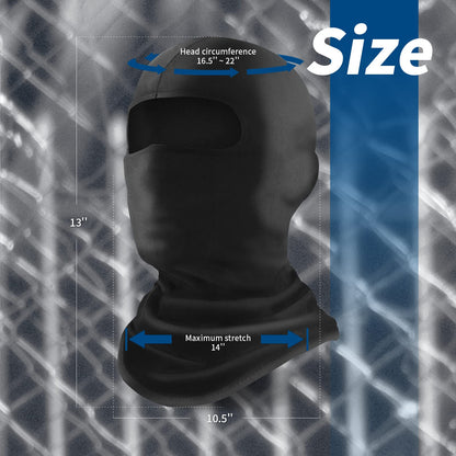 YESLIFE balaclava ski mask - versatile face mask for summer and winter use