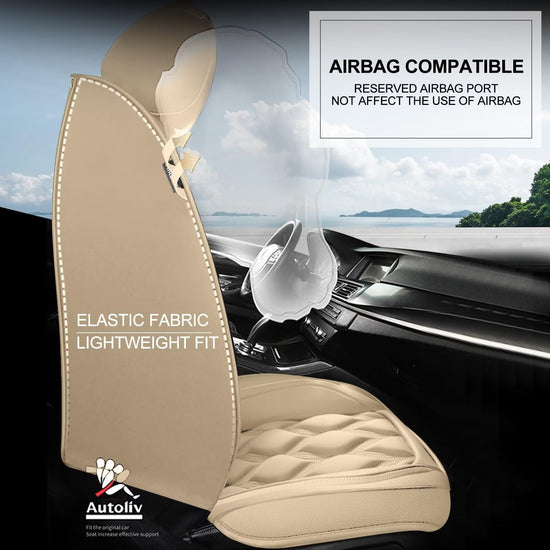 AOMSAZTO vehicle seat cover — Custom fit faux leather for Nissan Frontier 2009-2026