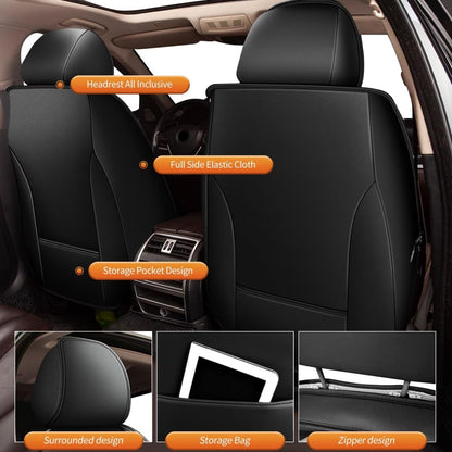 VEHICLE_SEAT_COVER — Custom fit faux leather for Volkswagen Jetta 2007-2026