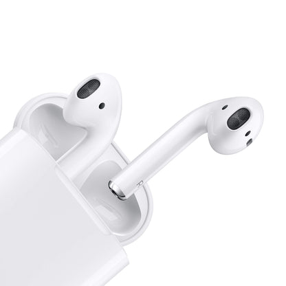Apple AirPods 2nd generation wireless headphones with lightning charging case