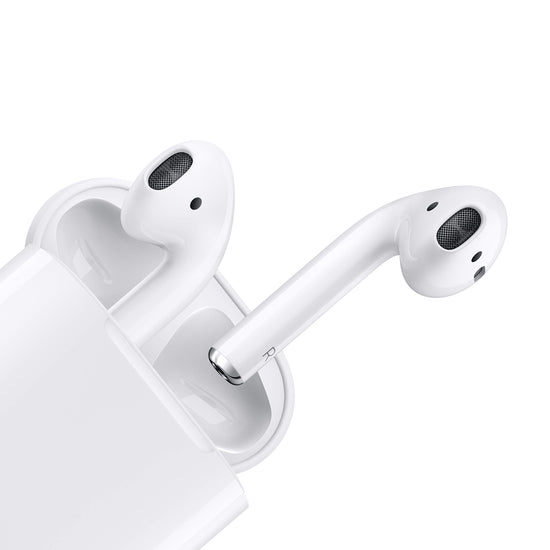 Apple AirPods 2nd generation wireless headphones with lightning charging case