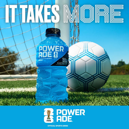 Drink flavored — Powerade sports drinkDrink flavored — Powerade electrolyte beverage