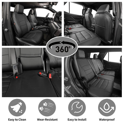 EKR 4runner seat covers - custom waterproof leather seat covers for 2025 2026 models