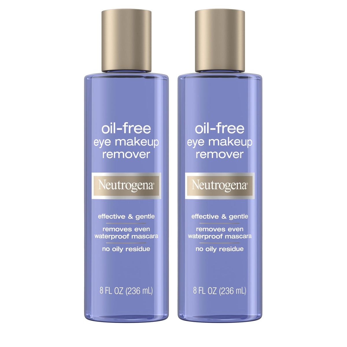 Neutrogena skin cleaning agent — oil-free eye makeup remover and cleanser