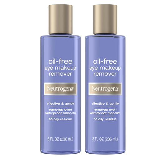 Neutrogena skin cleaning agent — oil-free eye makeup remover and cleanser