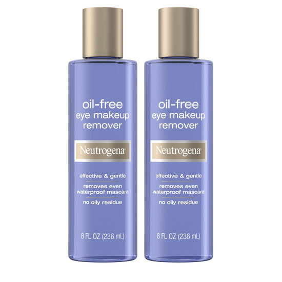 Neutrogena skin cleaning agent — oil-free eye makeup remover and cleanser