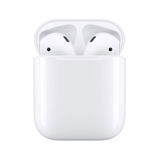 Apple AirPods 2nd generation wireless headphones with lightning charging case
